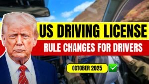 US Driving License Major Rule Changes for Drivers 70+ Starting October 2025