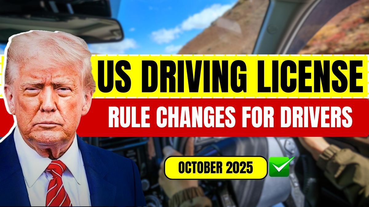 US Driving License Major Rule Changes for Drivers 70+ Starting October 2025